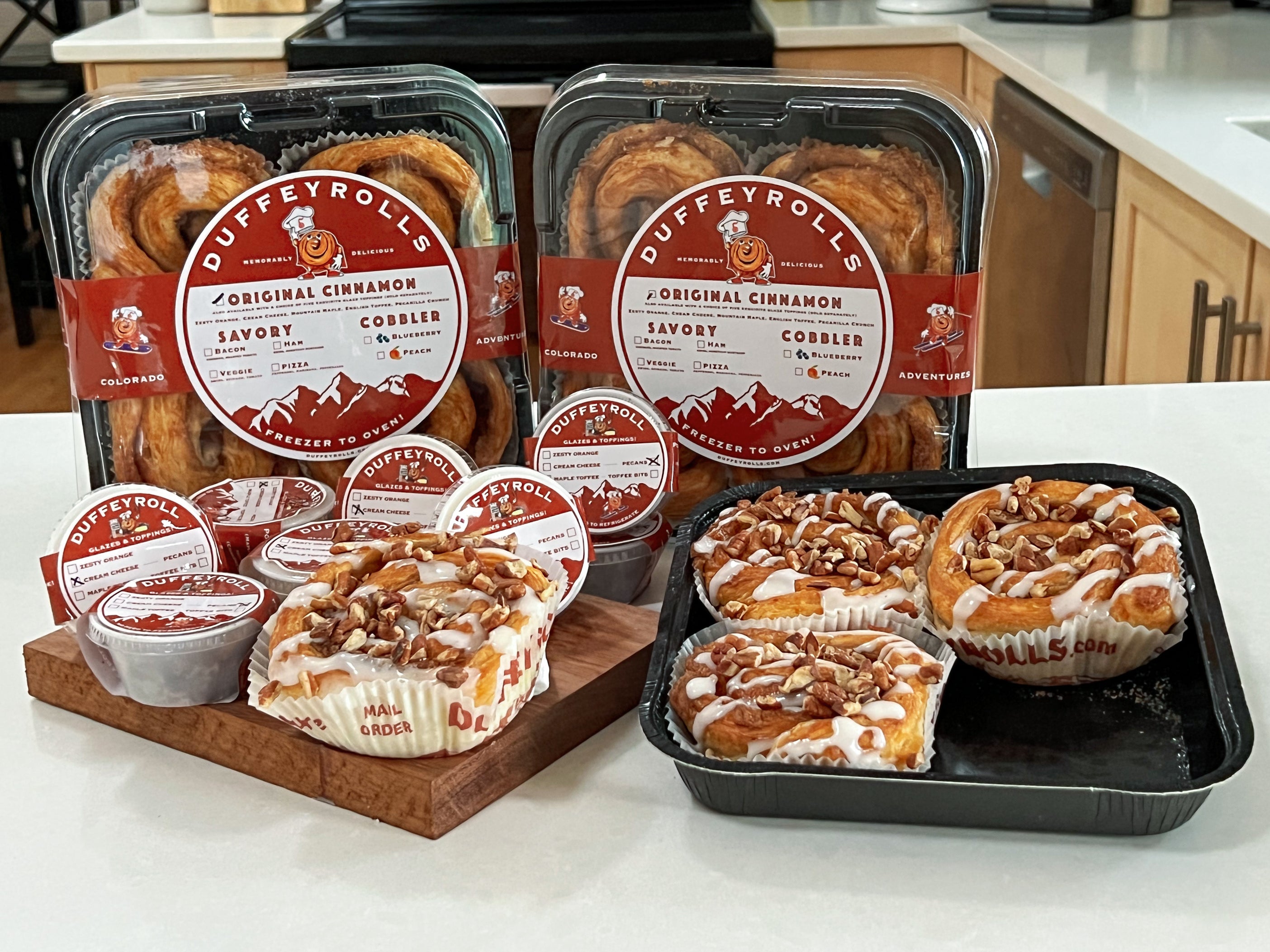 One Dozen Legendary Cinnamon Rolls Duffeyroll Cafe Bakery